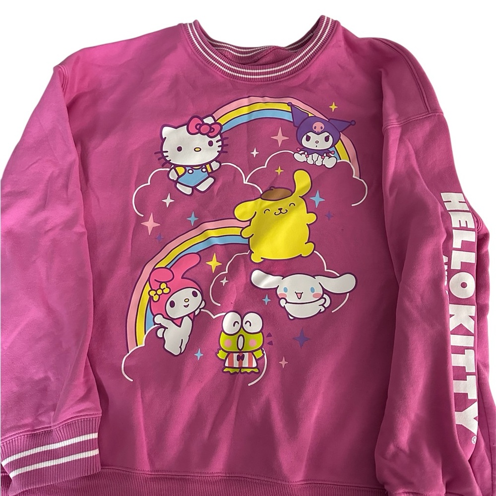 Sanrio Pink Hello Kitty Sweatshirt